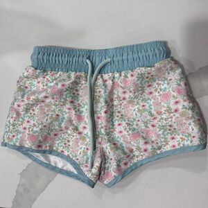 Boys Minnow Swim Floral Swimshorts | Size 3/4